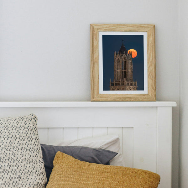 Domtoren Utrecht supermoon frame example